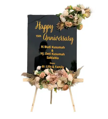 Papan Bunga Akrilik Kadia